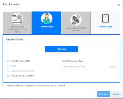 sidsrb|MARINA SID/SRB ONLINE APPOINTMENT APPLICATION .